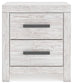 Cayboni Two Drawer Night Stand Signature Design by Ashley®