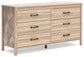 Battelle Six Drawer Dresser Signature Design by Ashley®