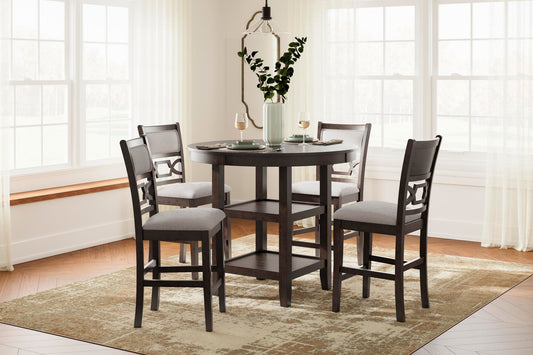 Langwest DRM Counter Table Set (5/CN) Signature Design by Ashley®