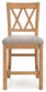 Havonplane Upholstered Barstool (2/CN) Signature Design by Ashley®