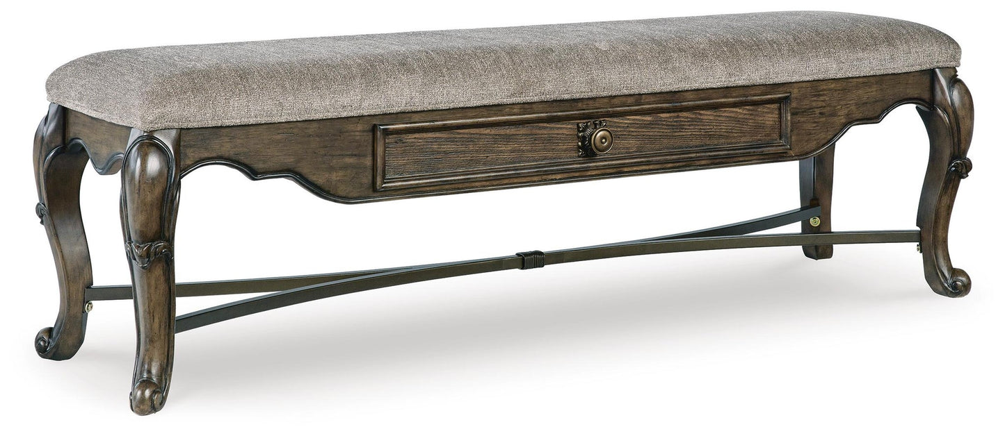 Maylee Upholstered Storage Bench Signature Design by Ashley®