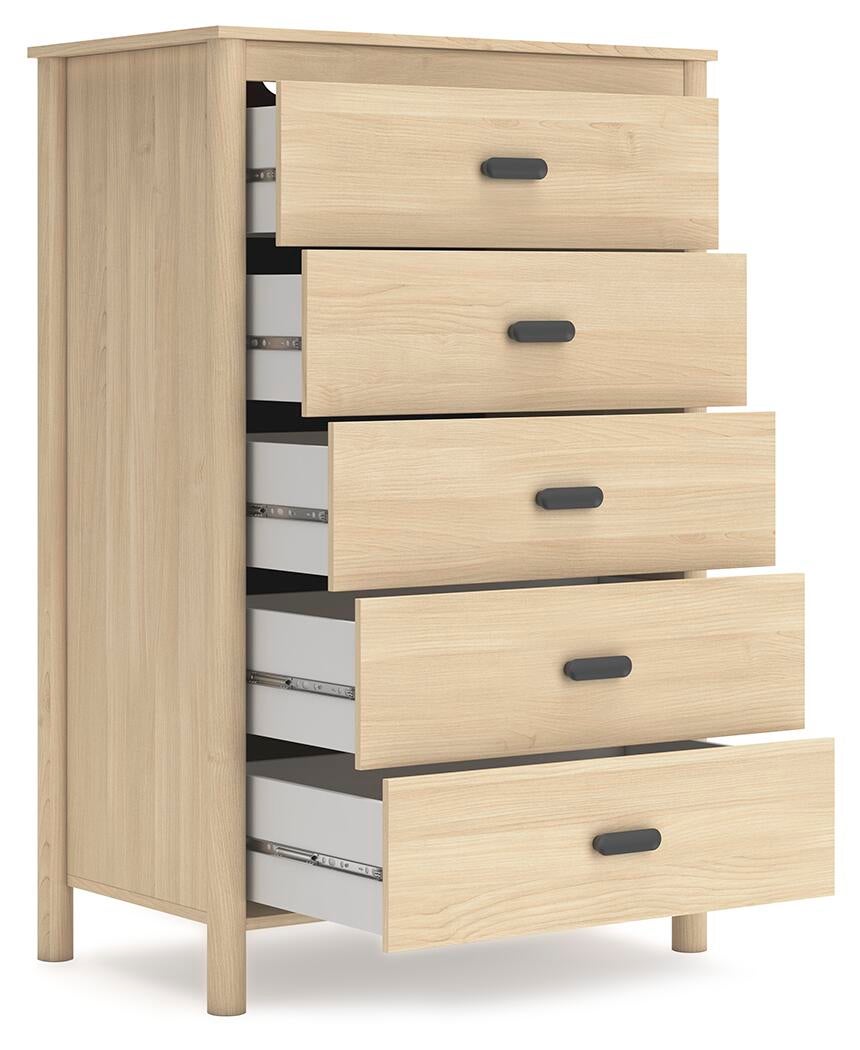 Cabinella Five Drawer Chest Signature Design by Ashley®