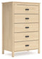 Cabinella Five Drawer Chest Signature Design by Ashley®