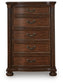 Lavinton Five Drawer Chest Signature Design by Ashley®