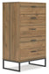 Deanlow Five Drawer Chest Signature Design by Ashley®