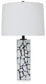 Macaria Marble Table Lamp (1/CN) Signature Design by Ashley®