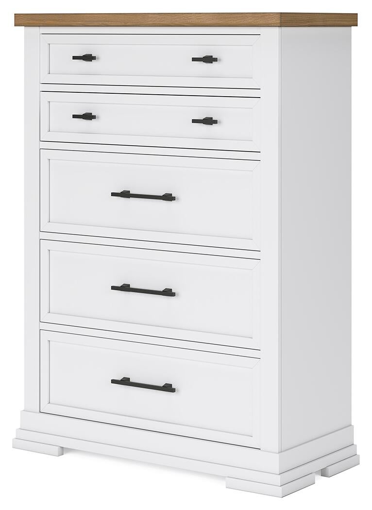 Ashbryn Five Drawer Chest Benchcraft®