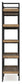 Montia Bookcase Signature Design by Ashley®