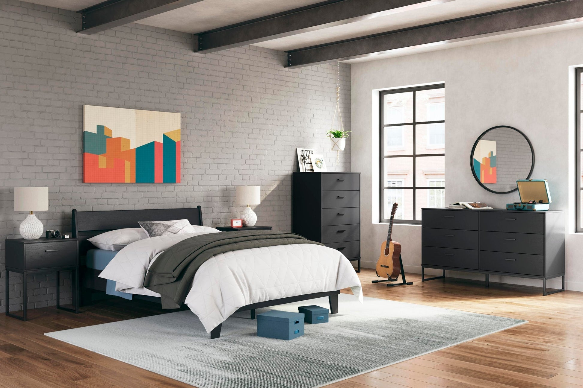 Socalle Five Drawer Chest Signature Design by Ashley®