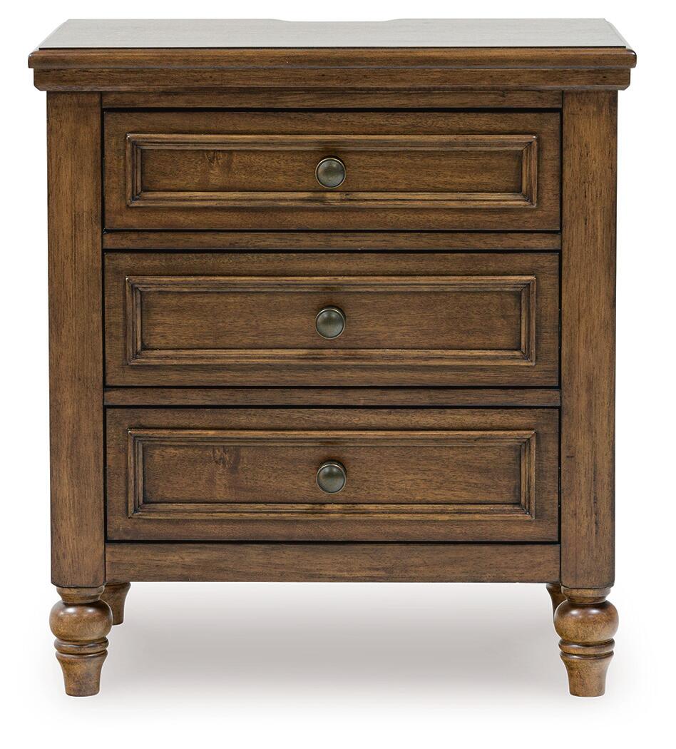 Sturlayne Three Drawer Night Stand Benchcraft®