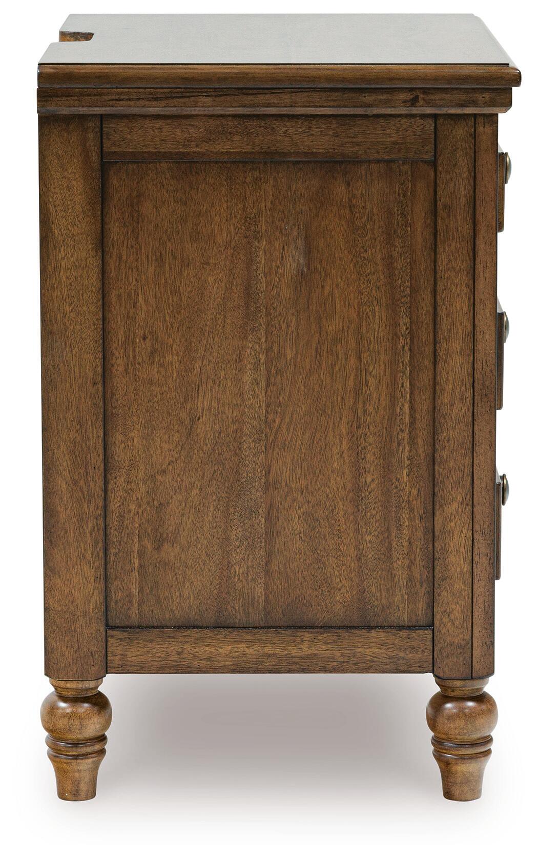 Sturlayne Three Drawer Night Stand Benchcraft®