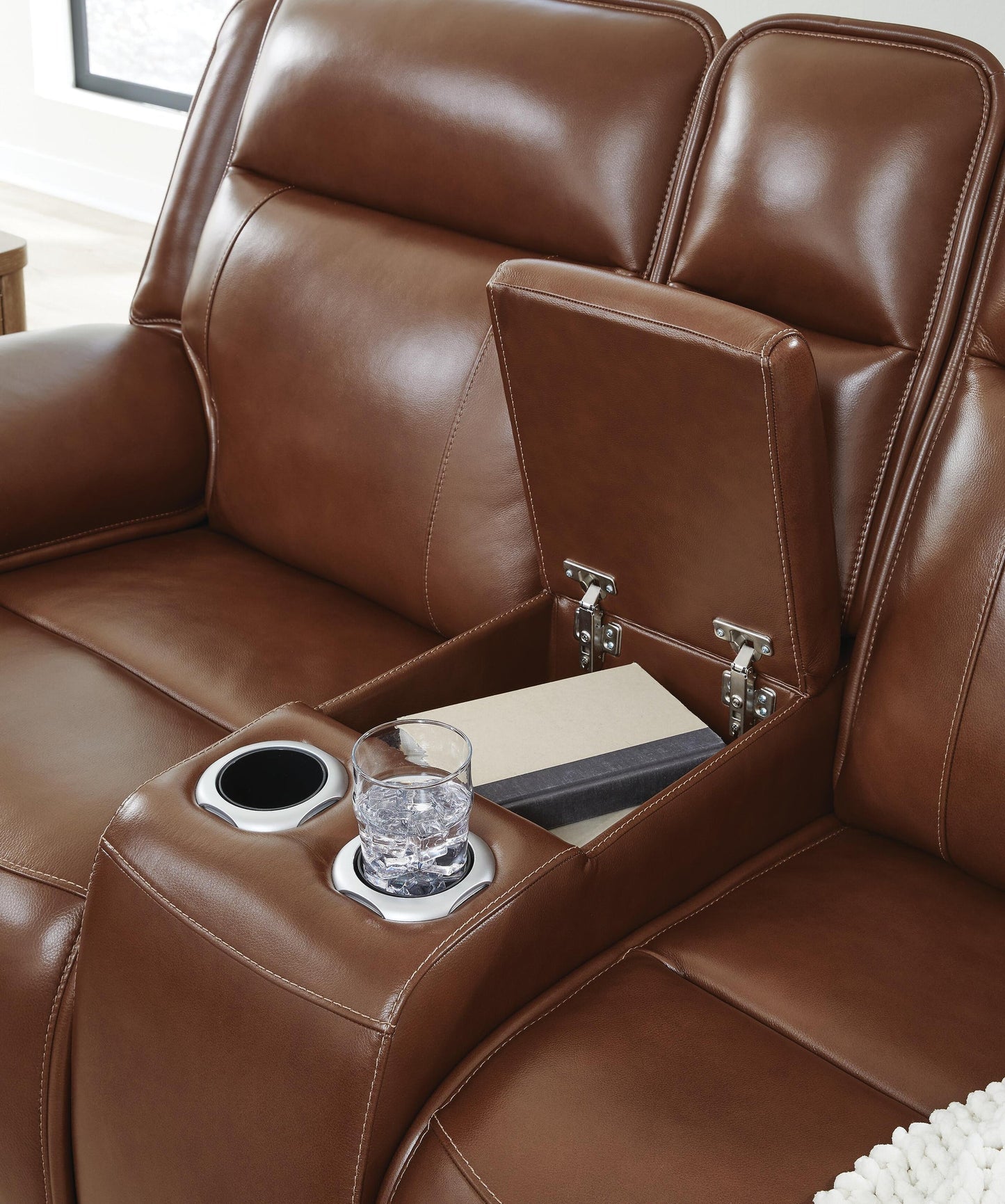 Healy Pier PWR REC Loveseat/CON/ADJ HDRST Signature Design by Ashley®