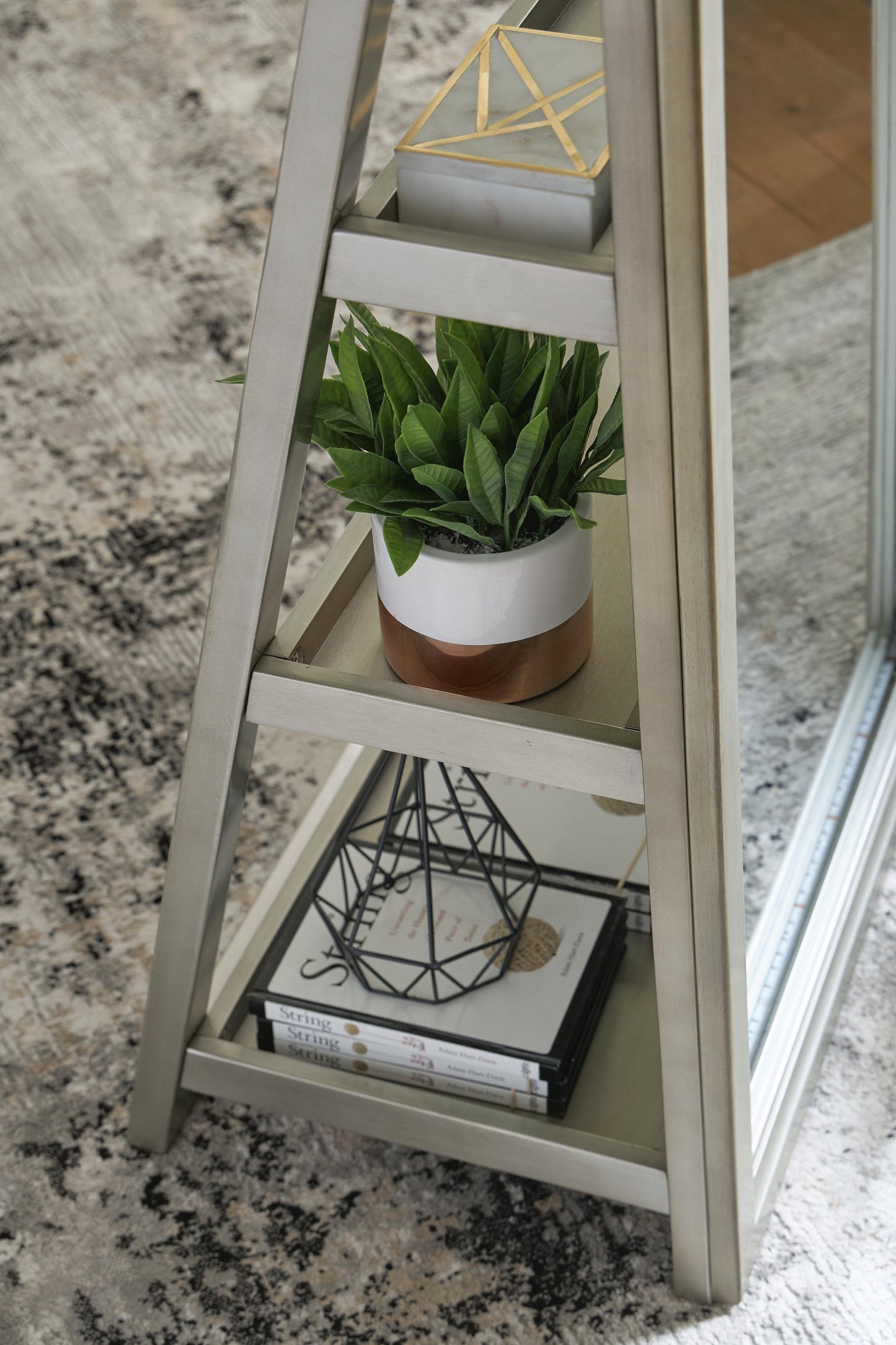 Evesen Floor Standing Mirror/Storage Signature Design by Ashley®