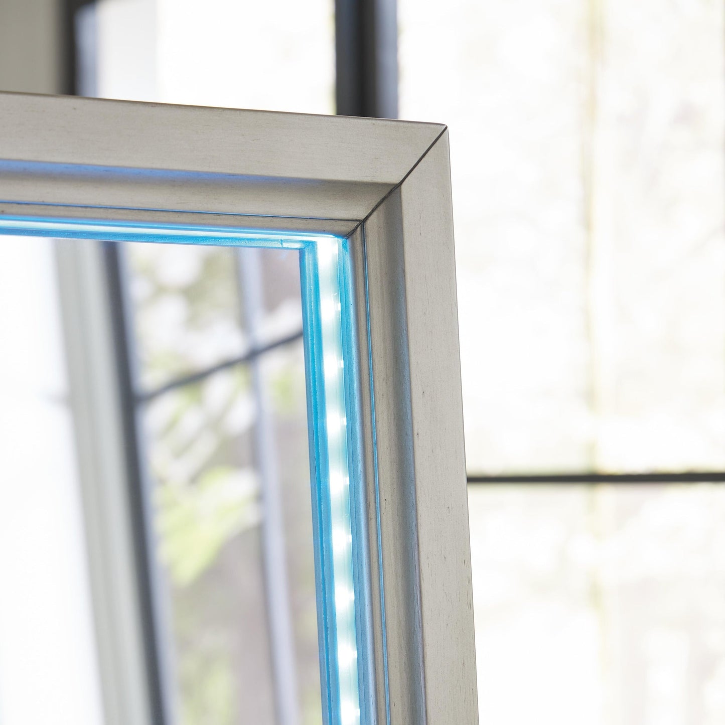 Evesen Floor Standing Mirror/Storage Signature Design by Ashley®
