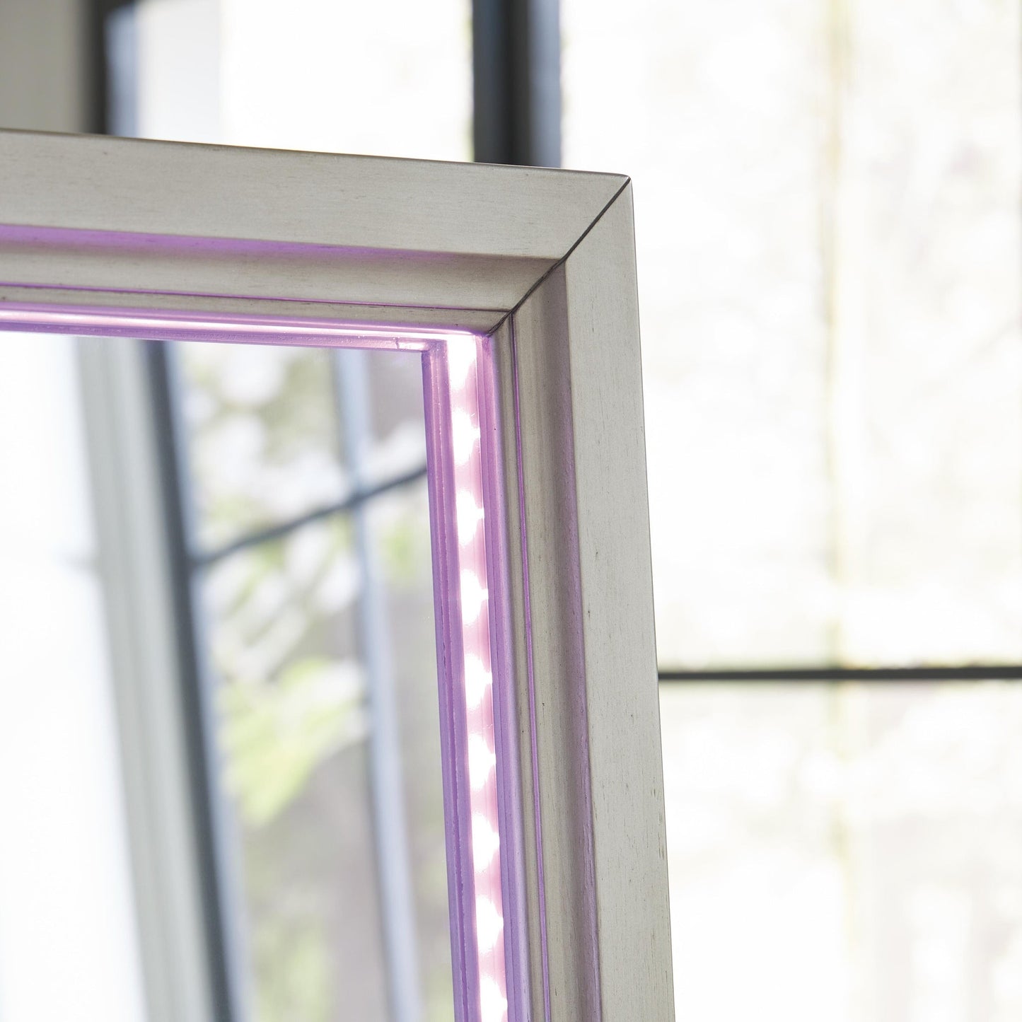 Evesen Floor Standing Mirror/Storage Signature Design by Ashley®
