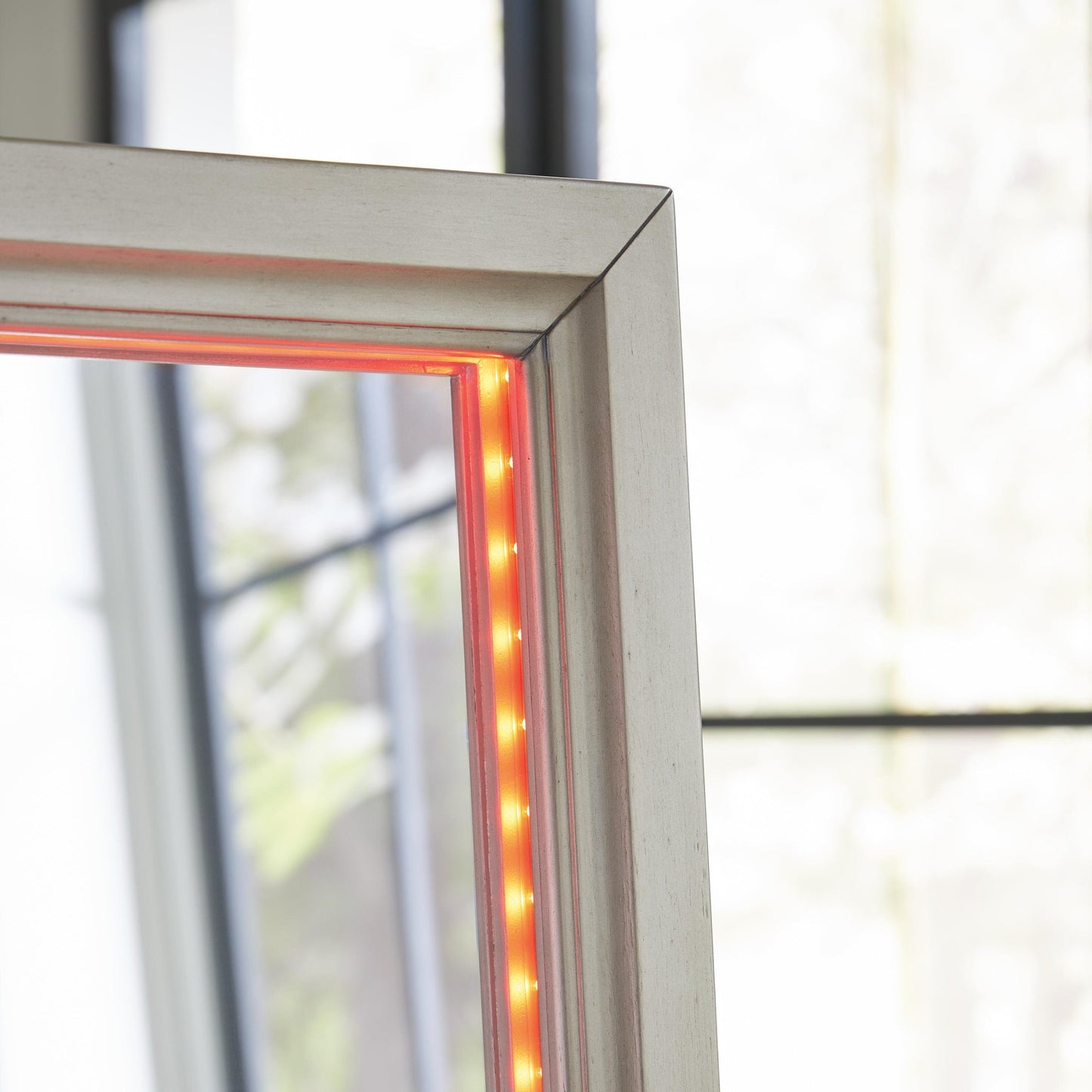Evesen Floor Standing Mirror/Storage Signature Design by Ashley®