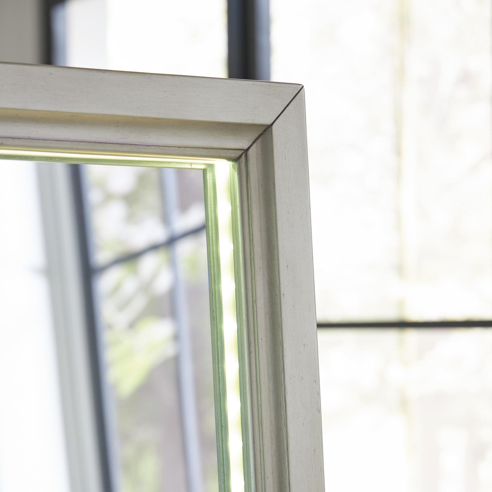 Evesen Floor Standing Mirror/Storage Signature Design by Ashley®