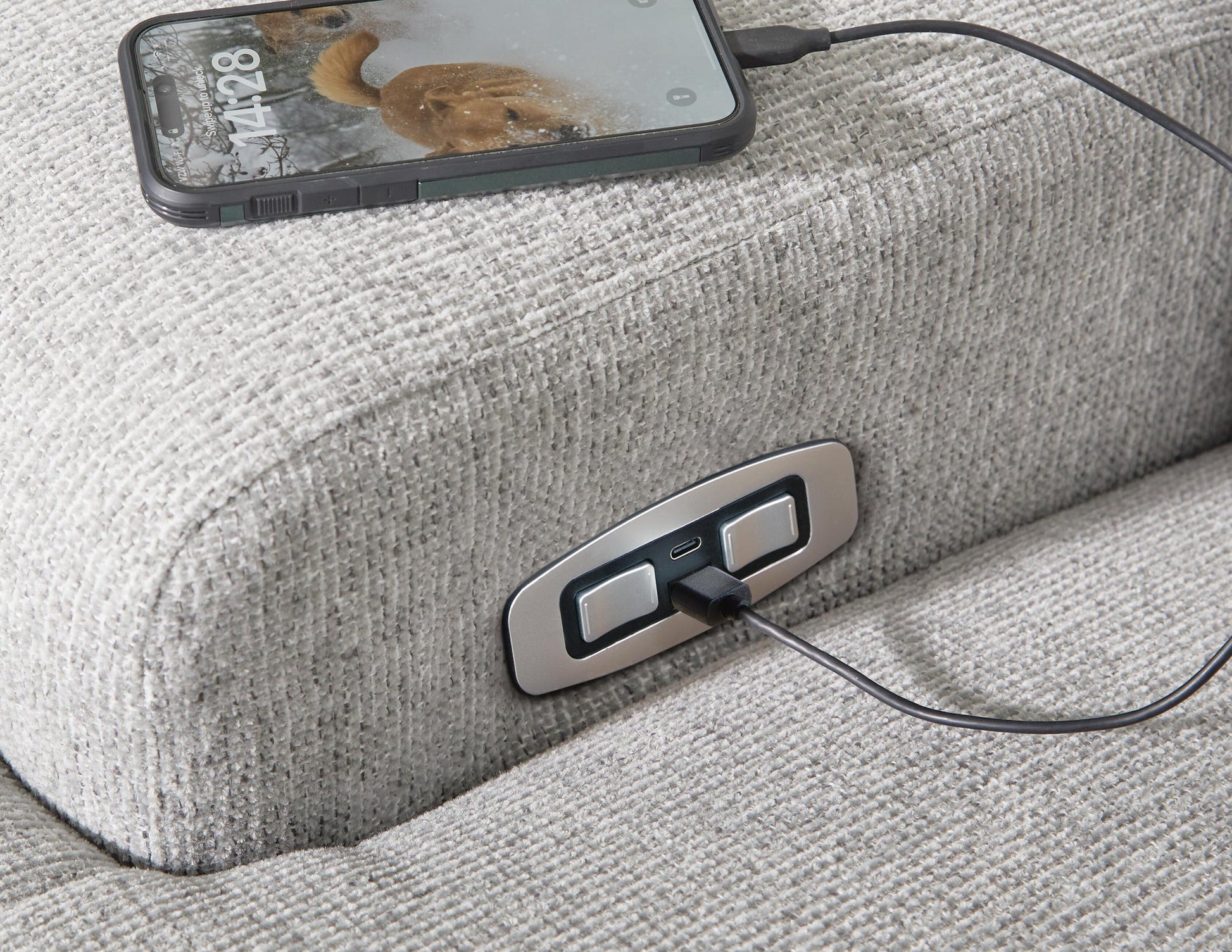 Acklen Place Wide Seat Power Recliner Signature Design by Ashley®