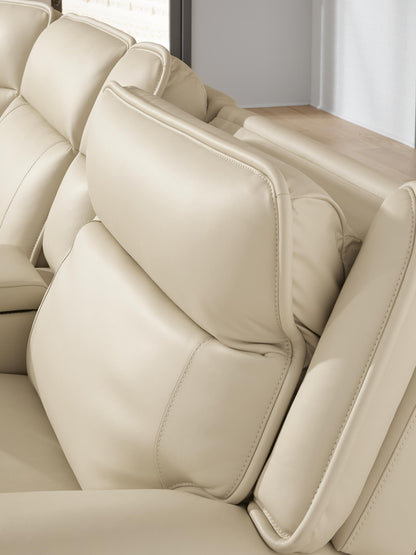 Double Deal 5-Piece Power Reclining Sectional Signature Design by Ashley®