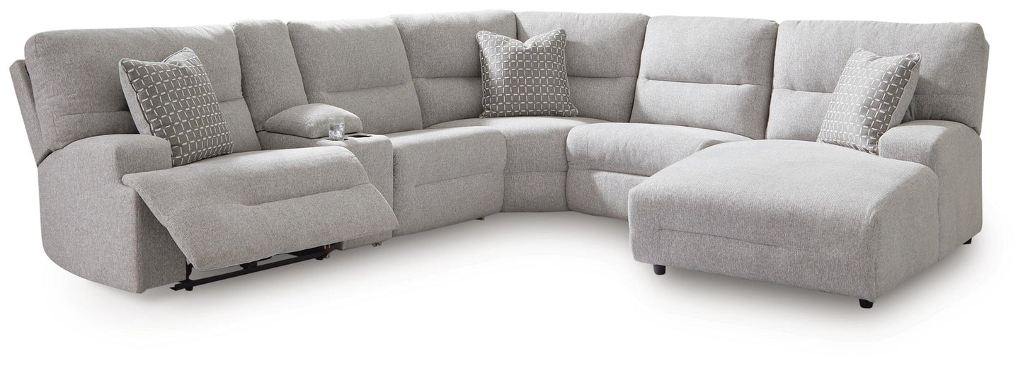 Acklen Place 6-Piece Power Reclining Sectional with Chaise Signature Design by Ashley®