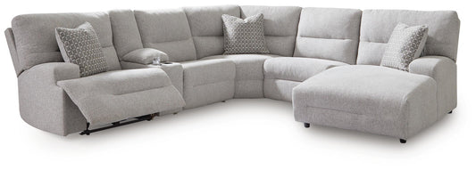 Acklen Place 6-Piece Power Reclining Sectional with Chaise Signature Design by Ashley®