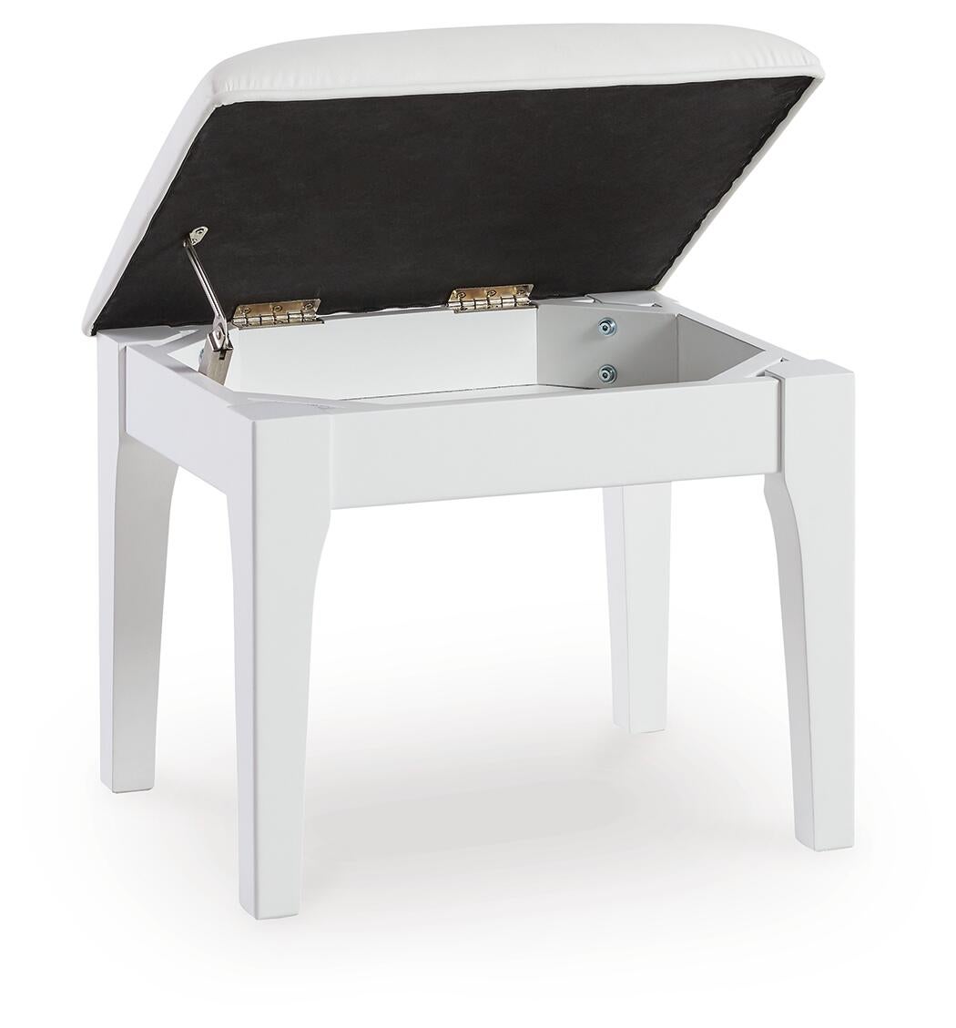 Chalanna Vanity Stool Signature Design by Ashley®