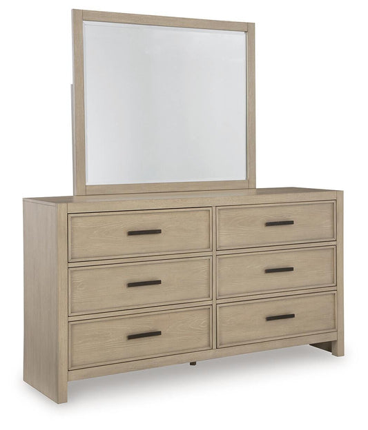 Calmoro Dresser and Mirror Signature Design by Ashley®