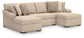 LadyMae 3-Piece Sectional with Chaise Benchcraft®