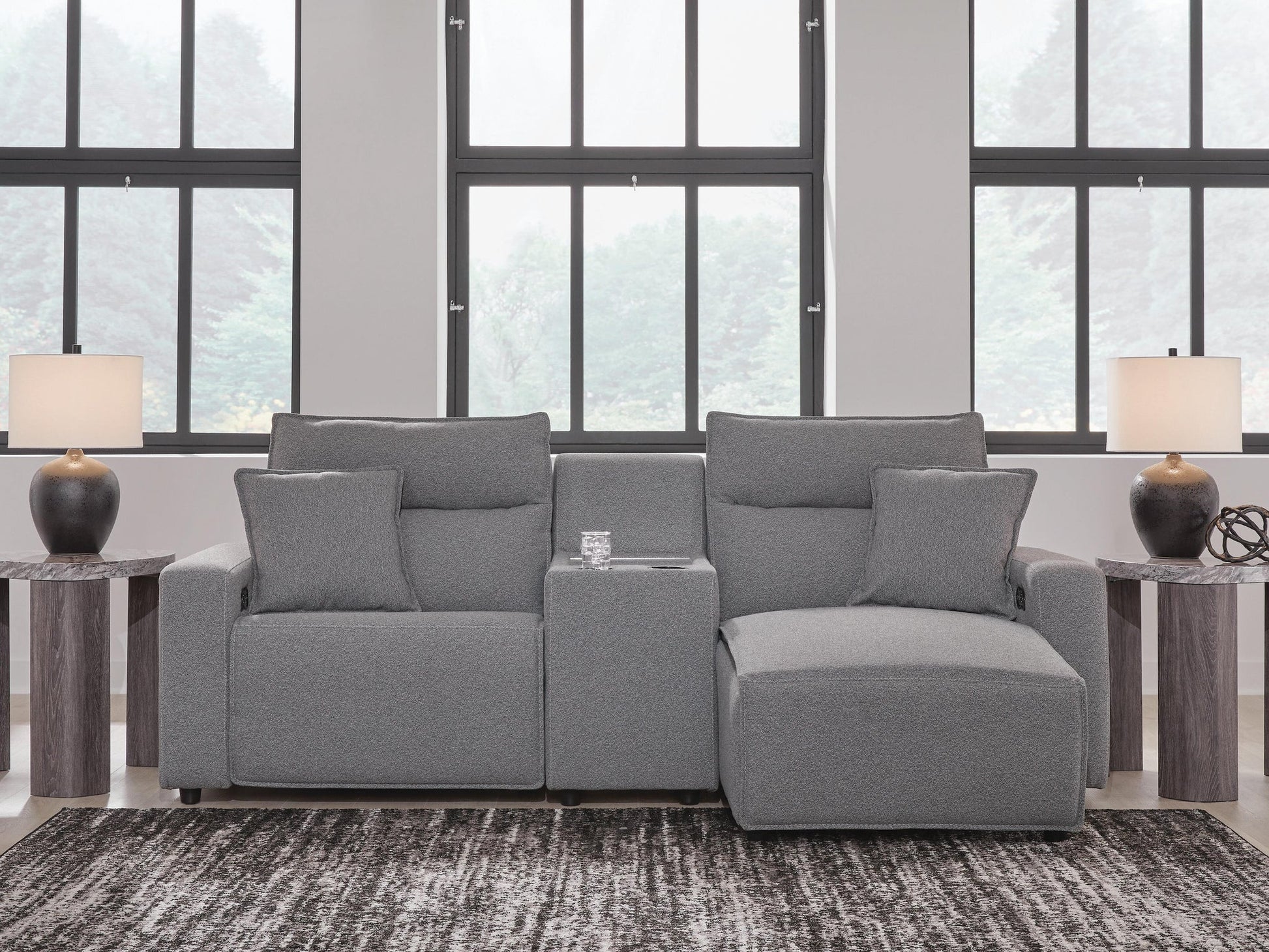 Modmax II 3-Piece Power Reclining Sectional with Chaise and Console Signature Design by Ashley®
