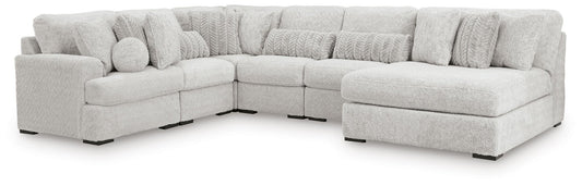 Cuddle Plush 6-Piece Sectional with Chaise Signature Design by Ashley®