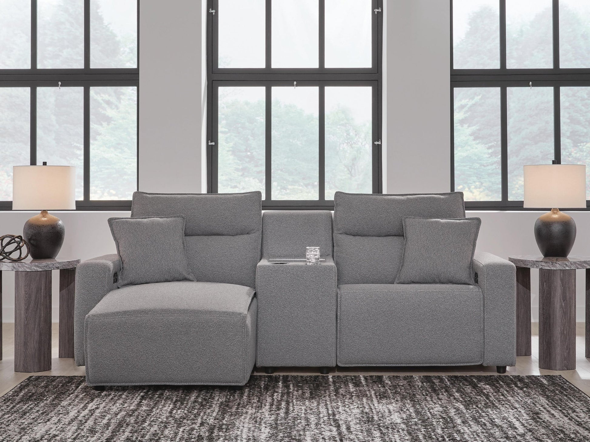 Modmax II 3-Piece Power Reclining Sectional with Chaise and Console Signature Design by Ashley®