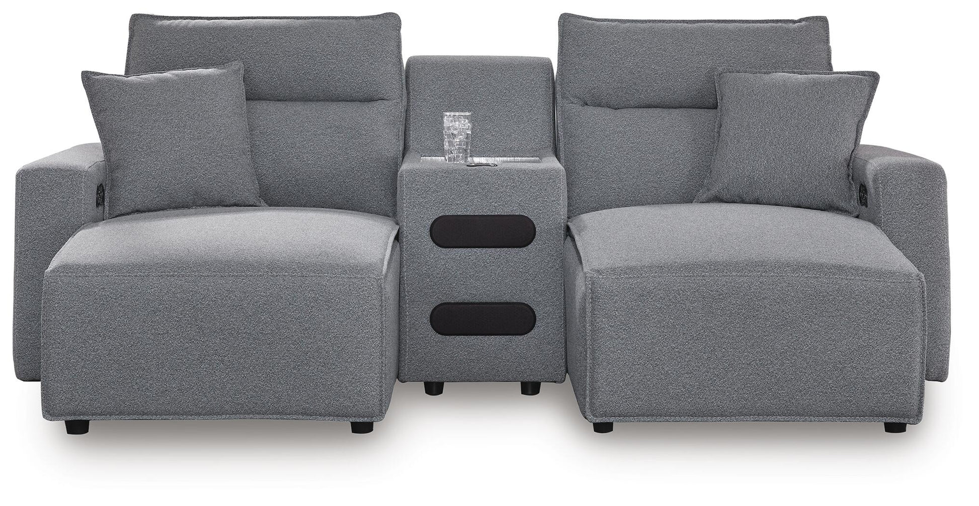 Modmax II 3-Piece Power Reclining Sectional with Chaise and Audio Console Signature Design by Ashley®