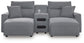 Modmax II 3-Piece Power Reclining Sectional with Chaise and Audio Console Signature Design by Ashley®
