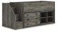 Frandern  Loft  Bed With Bookcase And Drawer Storage Signature Design by Ashley®