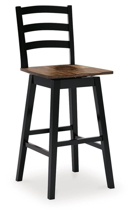 Wildenauer Tall Swivel Barstool (2/CN) Signature Design by Ashley®