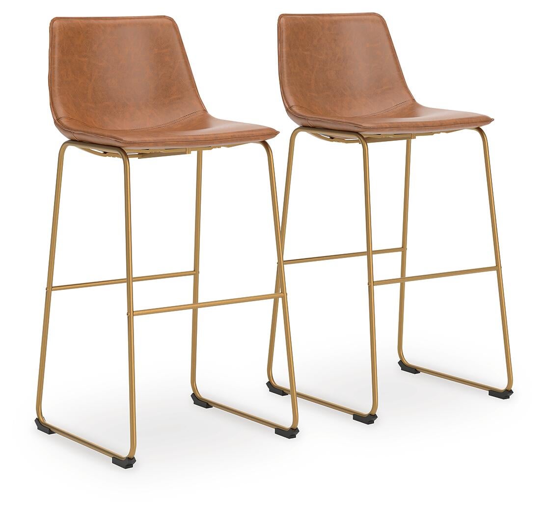 Ciabori Tall UPH Barstool (2/CN) Signature Design by Ashley®