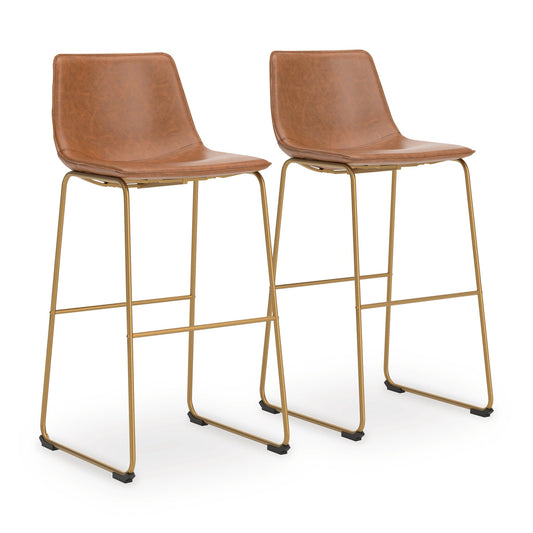 Ciabori Tall UPH Barstool (2/CN) Signature Design by Ashley®