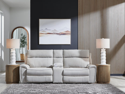 Social Pointe 3-Piece Power Reclining Sectional Signature Design by Ashley®