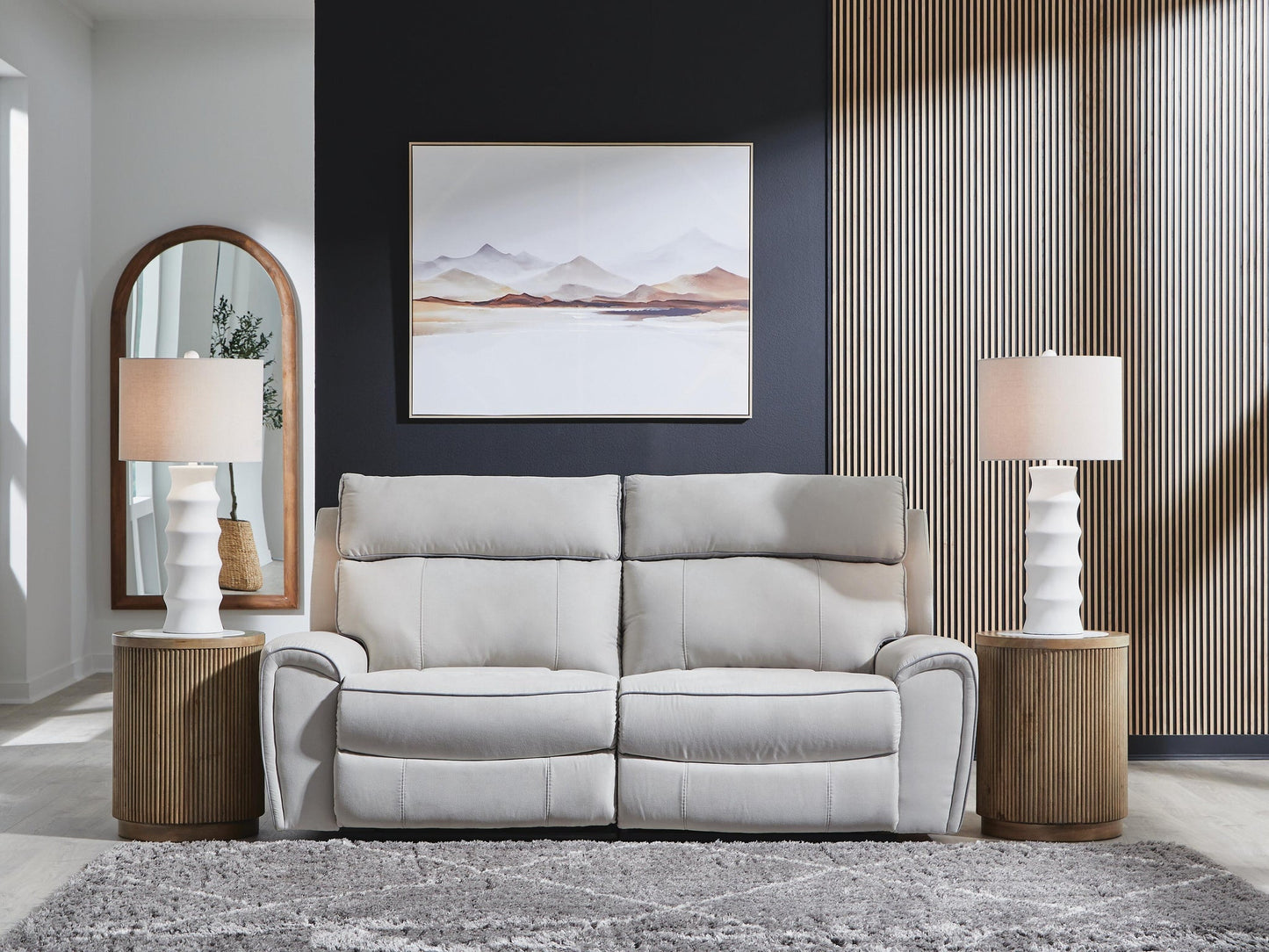 Social Pointe 2-Piece Reclining Loveseat Signature Design by Ashley®