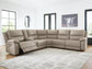 Narwhal Place 6-Piece Reclining Sectional with Storage Console Signature Design by Ashley®