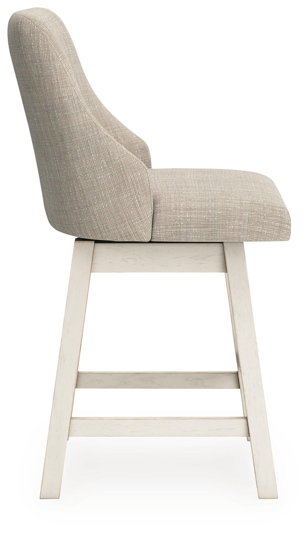 Robbinsdale UPH Swivel Barstool (2/CN) Signature Design by Ashley®