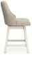 Robbinsdale UPH Swivel Barstool (2/CN) Signature Design by Ashley®