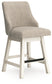 Robbinsdale UPH Swivel Barstool (2/CN) Signature Design by Ashley®