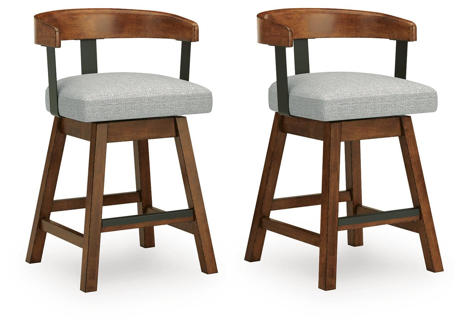 Ralene UPH Swivel Barstool (2/CN) Signature Design by Ashley®