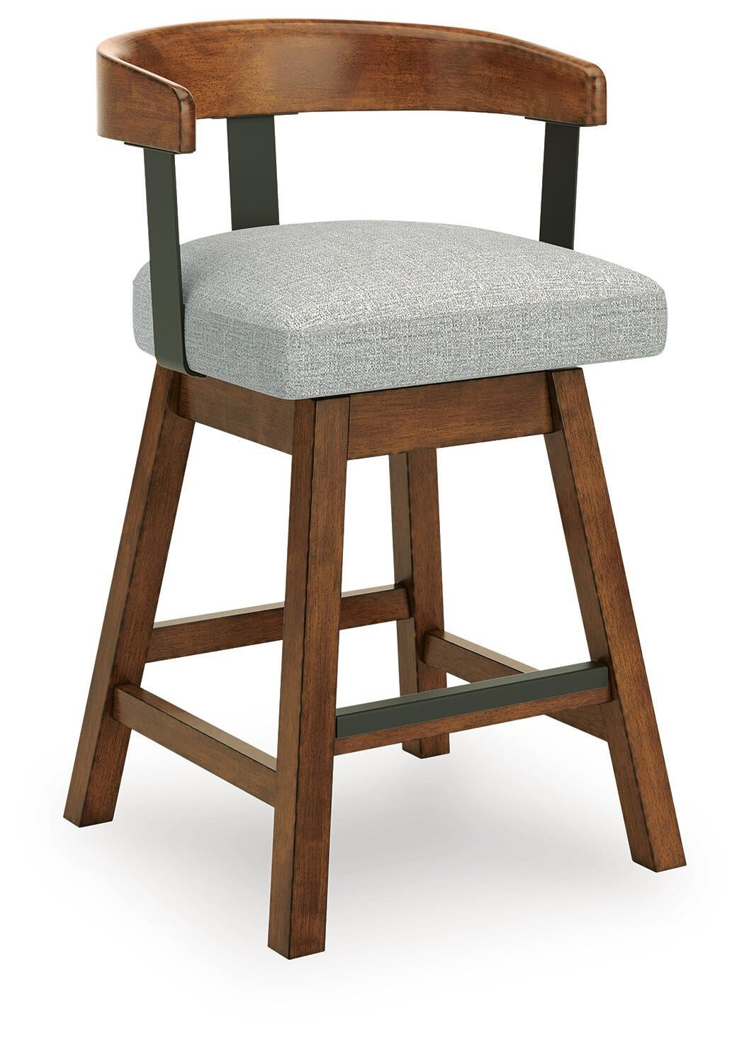 Ralene UPH Swivel Barstool (2/CN) Signature Design by Ashley®