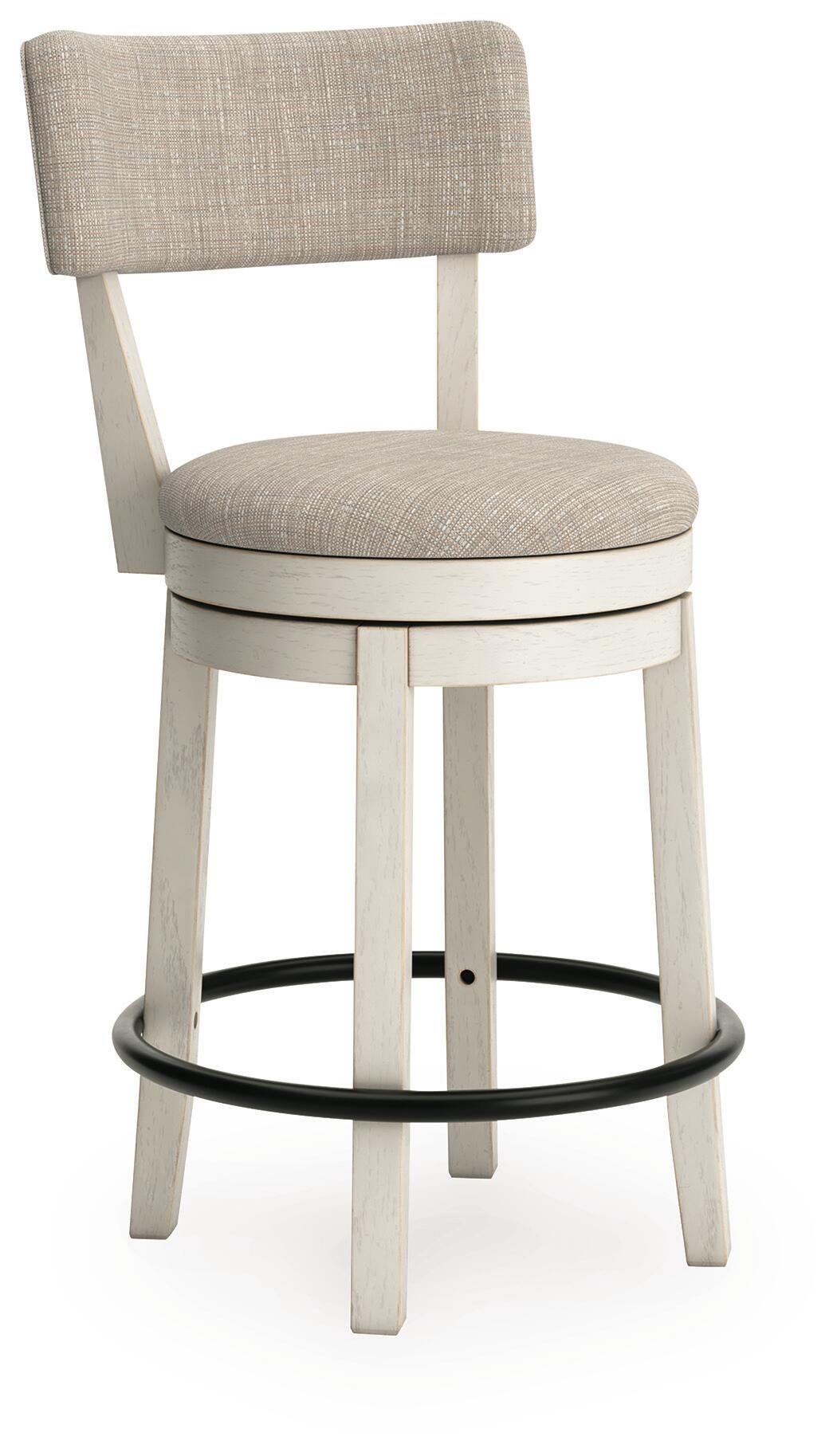 Robbinsdale UPH Swivel Barstool (2/CN) Signature Design by Ashley®
