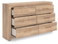 Kinlanni Six Drawer Dresser Signature Design by Ashley®