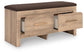 Kinlanni Bedroom UPH Storage Bench Signature Design by Ashley®