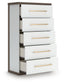 Kendanport Five Drawer Chest Signature Design by Ashley®
