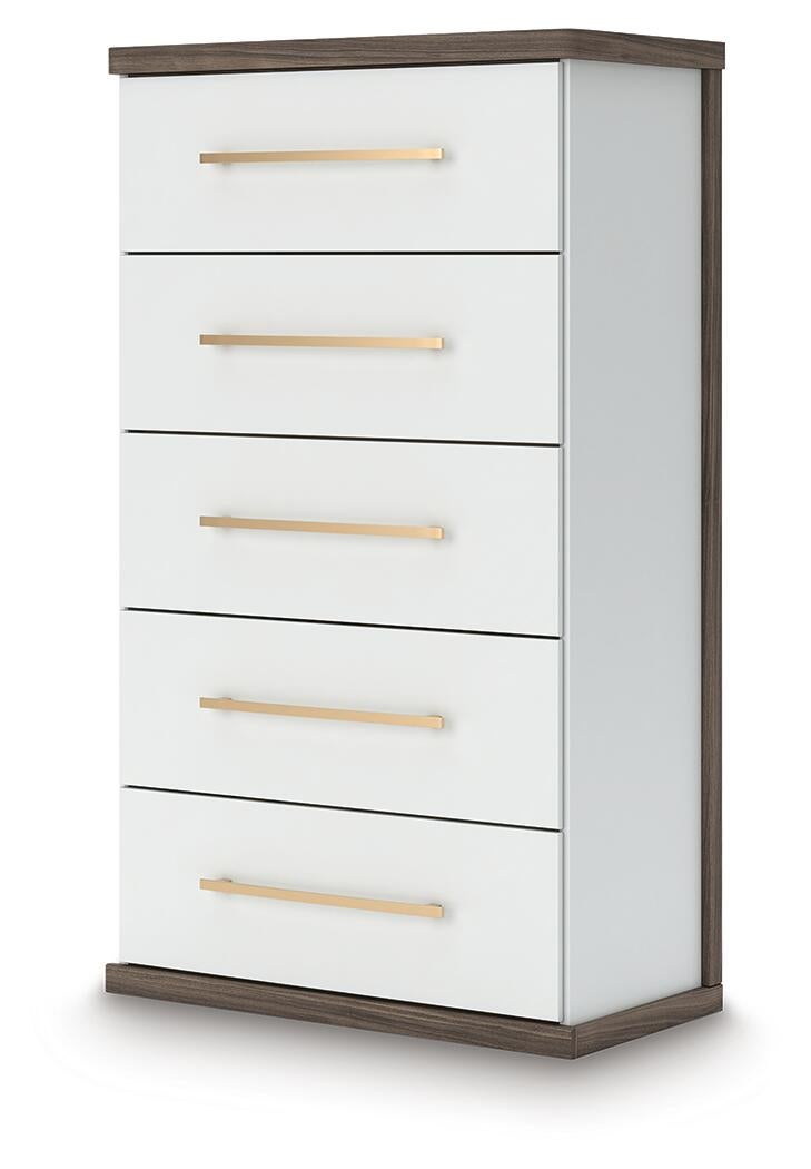 Kendanport Five Drawer Chest Signature Design by Ashley®